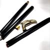 Ganga Nautical 36 to 37 inch Wooden 36 inch Folding Stick Walking Cane Brass Eagle Handle Royal Look for Men and Women view 4