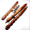 Ganga Nautical 36 to 37" inch Brass Derby Handle Walking Cane Wooden Cane Stick Made of Rosewood & Brass Silver view 2