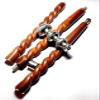Ganga Nautical 36 to 37" inch Brass Derby Handle Walking Cane Wooden Cane Stick Made of Rosewood & Brass Silver view 4