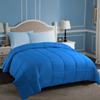100% Cotton Comforter for All Season 500 GSM Best,Softest,Winter Warm Comforter Ultra Soft Quilted Only with Corner Tabs, Box Stitched,Machine Washable (Blue,Oversized Queen Size) view 4