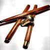 Ganga Nautical Handmade Wooden Folding Walking Stick - 36 INCHES with Round Brass Handle view 4