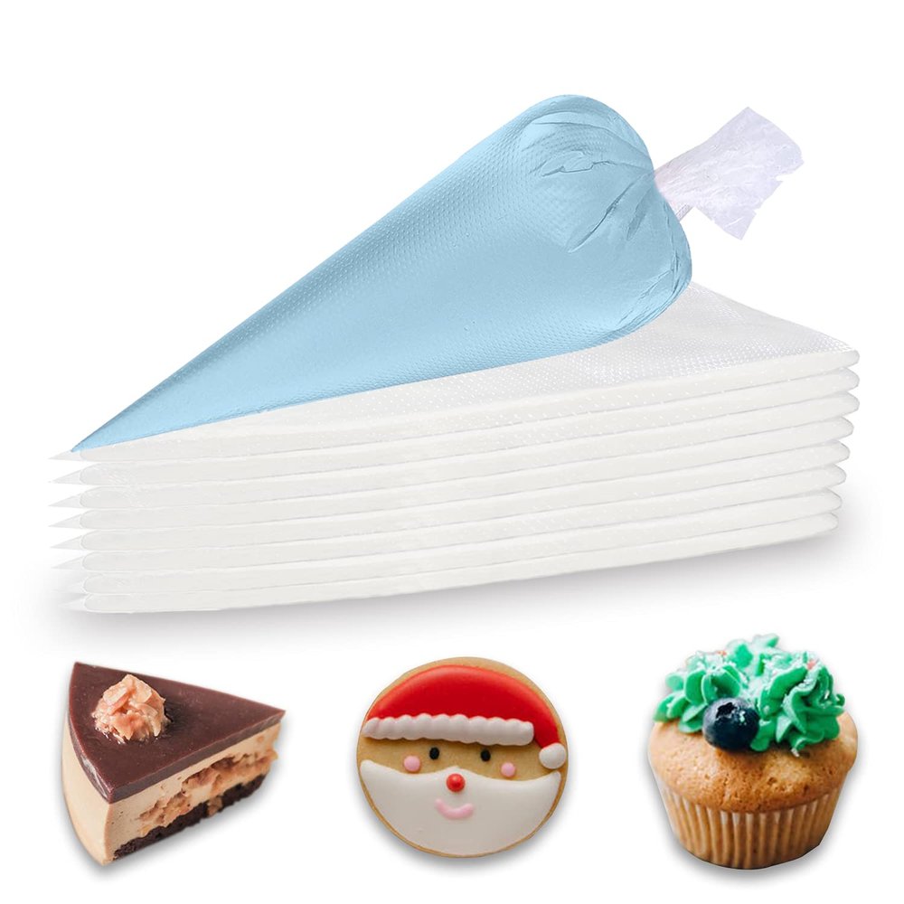 Disposable Piping Bags - 14 Inch Thickened Anti Burst Piping Pastry Bags, for Cream Icing Frosting Cookie Cake Decorating Supplies, 200 Pieces