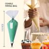 Disposable Piping Bags - 14 Inch Thickened Anti Burst Piping Pastry Bags, for Cream Icing Frosting Cookie Cake Decorating Supplies, 200 Pieces view 2