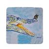 Betsy Drake Croc & Butterfly Coaster Set of 4 view 1