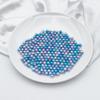 INSPIRELLE 1100 Pieces Gradient Undrilled ABS Art Faux Pearls for Vase Fillers, 8mm Blue-Purle No Hole Makeup Beads Mermaid Imitation Round Pearl Beads for Table Scatter Home Wedding Decoration view 2