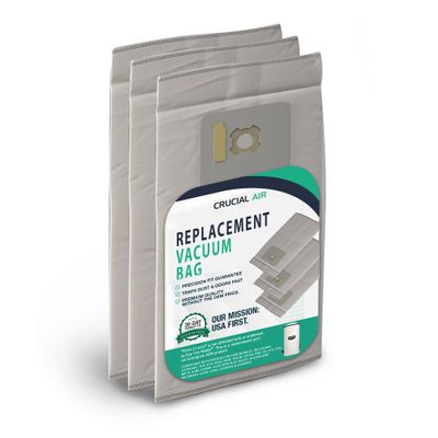 3 Valet & VacuMaid Vacuum Bags Compatible With AstroVac, Part # HPB2HPK & HPB2H, Fits Models: H1P, P70, SR36, SR38, SR52H, ATQ300, GV30, GV50, GV30PRO & GV50PRO (3 Pack) - By Think Crucial