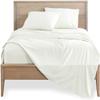 100% Cotton 5Pcs Split Cal-King Bed Sheets Set 800 Thread Count Luxurious Quality Adjustable Bed Sheet Set Sateen Weave Fits Mattress Upto 16''Deep Pocket Split Cal-King/Black Bedding Set view 3