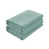100% Cotton 5Pcs Split Cal-King Bed Sheets Set 800 TC Adjustable Bed Sheet Set Sateen Weave Fits Mattress Upto 16''Deep Pocket Split Cal-King/Spa Blue Bedding Set view 1