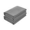 100% Cotton 5Pcs Split King Bed Sheets Set 800 TC Adjustable Bed Sheet Set Sateen Weave Fits Mattress Upto 16''Deep Pocket Split King/Charcoal Bedding Set view 1