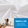 2 Pack Mattress Protector Queen Size 100% Waterproof Fitted Mattress Cover, Breathable Noiseless & Machine Washable Bed Cover Deep Pocket from 5" to 21", Bed Protector for Pets Kids Adults -Vinyl Free view 2