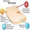 Comfort Finds Coccyx Cushion - Coccyx Seat Cushion for Back Pain Relief, Orthopedic Seat Cushion for Comfort and Tailbone Relief - Posture Wedge Cushion to Reduce Tailbone Pain and Pressure Sores view 3