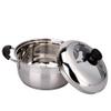 304 Stainless Steel Stock Pot, Household American Soup Pot, Cooking Pot (18/20/22cm), for 1-4 People, for Gas Stove/induction Cooker (Size : 22cm) view 1