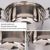 304 Stainless Steel Stock Pot, Household American Soup Pot, Cooking Pot (18/20/22cm), for 1-4 People, for Gas Stove/induction Cooker (Size : 22cm) view 3