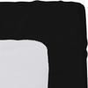 100% Egyptian Cotton 1000 Thread Count Luxury & Ultrasoft 6-Piece Bed Sheet Set (1 Fitted, 1 Flat, 4 Pillowcase) Fits Upto 21-24 Deep Pocket (King Size, Black Color) Solid Pattern view 3