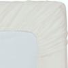 100% Egyptian Cotton 1000 Thread Count Luxury & Ultrasoft 6-Piece Bed Sheet Set (1 Fitted, 1 Flat, 4 Pillowcase) Fits Upto 21-24 Deep Pocket (King Size, Ivory Color) Stripe Pattern view 2