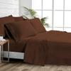 1000 Thread Count 100% Cotton Sheets  Chocolate Extra Long-Staple Cotton King Sheets, Fits Mattress 16'' Deep Pocket, Sateen Weave, Soft Cotton 4 Piece Bed Sheets Set view 1