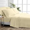 1000 Thread Count 100% Cotton Sheets  Ivory Extra Long-Staple Cotton Twin XL Sheets, Fits Mattress 16'' Deep Pocket, Sateen Weave, Soft Cotton 4 Piece Bed Sheets Set view 1