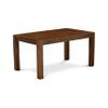 East West Furniture CNEL5-N8-05 5 Piece Dining Room Furniture Set Includes a Rectangle Rustic Wood Dining Table and 4 Grey Linen Fabric Parsons Chairs, 36x60 Inch, Natural view 3