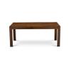 East West Furniture LMEL5-N8-05 5 Piece Kitchen Table Set for 4 Includes a Rectangle Rustic Wood Dining Room Table and 4 Grey Linen Fabric Upholstered Chairs, 40x72 Inch, Walnut view 3