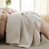 Bedsure Quilts King Size - Lightweight Bedspreads King Size with Basket Weave Pattern, Soft Quilt Bedding Set, Beige Comforter Set Coverlet for All Seasons with 2 Pillow Shams (106" x 96") view 2