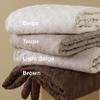 Bedsure Quilts King Size - Lightweight Bedspreads King Size with Basket Weave Pattern, Soft Quilt Bedding Set, Beige Comforter Set Coverlet for All Seasons with 2 Pillow Shams (106" x 96") view 3