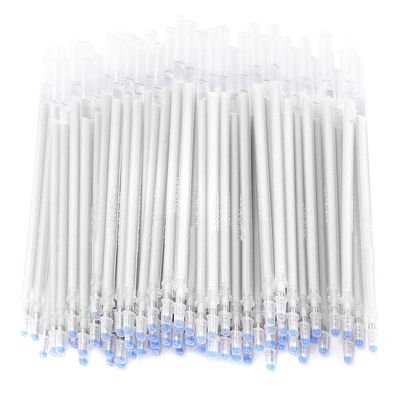 100Pcs Heat Erasable Fabric Pens Heat Erasable Fabric Marking Pens Erasable Pen Refills Fabric Marking Pens for Leather Fabric Quilting Dressmaker
