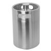 LuckyHigh 5L 170 Oz Beer Keg 304 Stainless Steel Draft Beer Bottle Portable Homebrewing Beer Barrel view 1