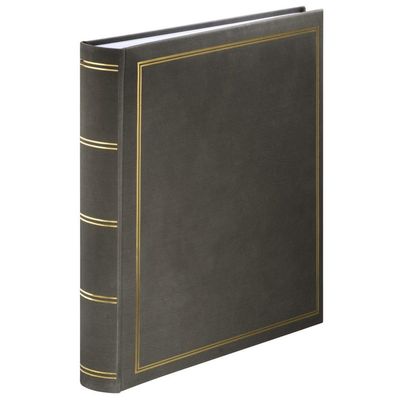 Hama Photo Album, PU Faux Leather, Gray, 34 x 35 cm