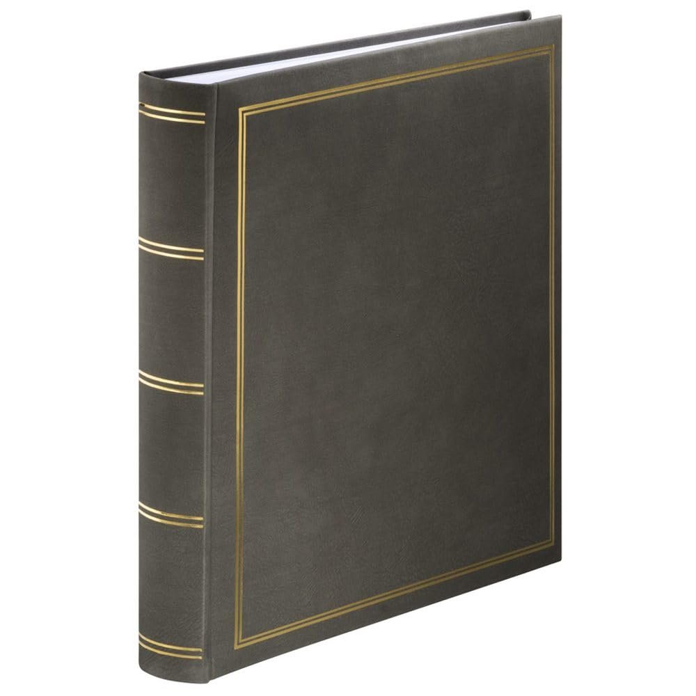 Hama Photo Album, PU Faux Leather, Gray, 34 x 35 cm