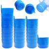 Zddaoole 30 Pack Non Spill Caps,Reusable 55mm 3 and 5 Gallon Water Bottle Snap On Cap,Replacement Non-Spill Anti Splash Water Jug Caps view 1