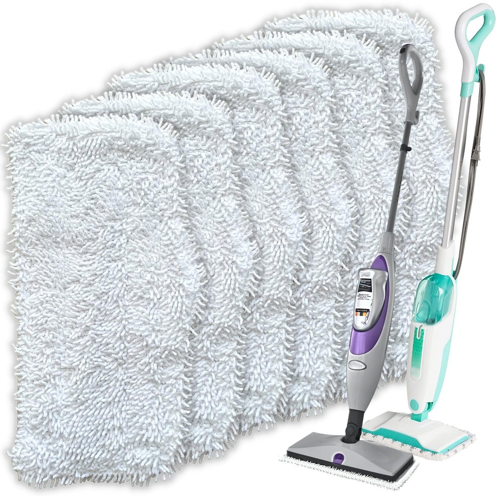 Flammi Steam Mop Pads for Shark S3101 S1000 SK460, 6 Pack