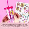 Fashion Angels Love, Diana DIY Sticker Tumbler - (56221) Design Your Own Tumbler with Waterproof Vinyl Stickers, Cute Fun Gifts for Girls, BPA Free 16OZ. Tumbler for Ages 3 and Up view 3
