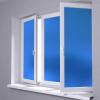 48"x480" (4FTx40FT) Blue Color Frosted Glass Peel and Stick Window Film Home Bedroom Bathroom Privacy Waterproof Sticker Decal Free Tool Kit view 1