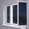 48"x480" (4FTx40FT) Black Color Frosted Glass Peel and Stick Window Film Home Bedroom Bathroom Privacy Waterproof Sticker Decal Free Tool Kit view 1