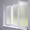 48"x480" (4FTx40FT) White Color Frosted Glass Peel and Stick Window Film Home Bedroom Bathroom Privacy Waterproof Sticker Decal Free Tool Kit view 1