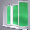 48"x480" (4FTx40FT) Green Color Frosted Glass Peel and Stick Window Film Home Bedroom Bathroom Privacy Waterproof Sticker Decal Free Tool Kit view 1