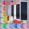 48"x480" (4FTx40FT) Red Color Frosted Glass Peel and Stick Window Film Home Bedroom Bathroom Privacy Waterproof Sticker Decal Free Tool Kit view 4