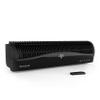 Vornado TRANSOM Window Fan with 4 Speeds, Remote Control, Reversible Exhaust Mode, Weather Resistant Case, Black, Whole Room view 1