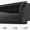 Vornado TRANSOM Window Fan with 4 Speeds, Remote Control, Reversible Exhaust Mode, Weather Resistant Case, Black, Whole Room view 3