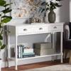 Baxton Studio Garvey French Provincial White Finished Wood 3-Drawer Entryway Console Table view 2