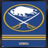 Trends International NHL Buffalo Sabres - Logo 20 Wall Poster, 34L x 22.4W, Black Framed Version view 1