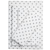 Premium 4pcs Classic Polka Dot Blue Cotton Bed Sheets Set | All Seasons Comfortable Warm Cozy Smooth Soft White Flannel Sheets King Size | Lightweight Deep Pocket Flat Fitted Sheets Decor Pillowcases view 1