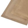 100PCS Brown Kraft & Foil Hybrid Flat Zipper Seal Bags (18x30cm (7.1x11.8")) view 2