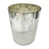 A&B Home Etched Silver Vase - 7" - Silver Finish view 1