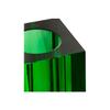 A&B Home Transparent Rectangular Vase - 8" - Green Finish view 4