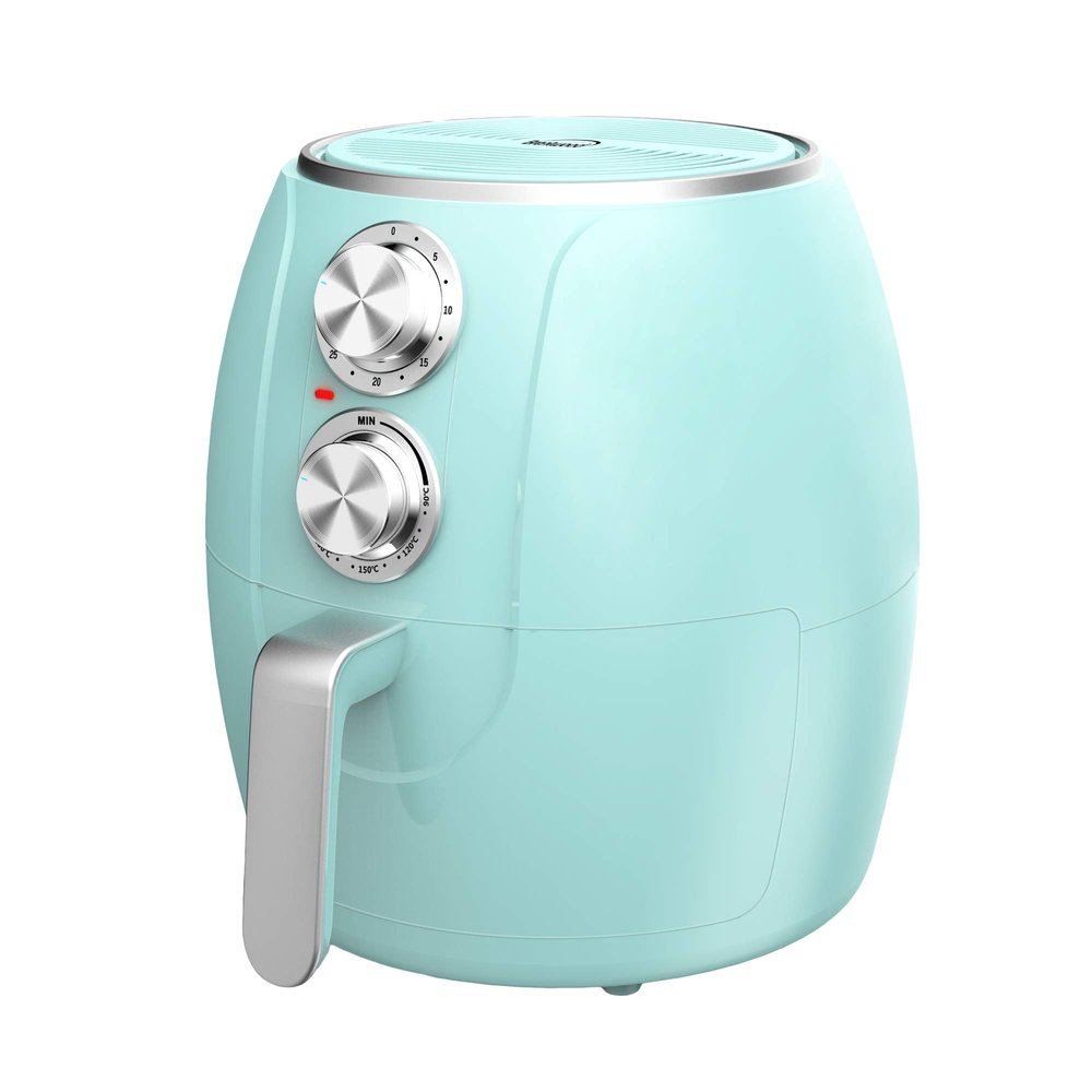 Brentwood Appliances AF-300BL 3.2-Quart 1,200-Watt Electric Air Fryer with Timer and Temperature Control (Blue)
