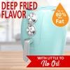Brentwood Appliances AF-300BL 3.2-Quart 1,200-Watt Electric Air Fryer with Timer and Temperature Control (Blue) view 3