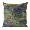 A&B Home Small 18x18 Square Polyester Abstract Pattern Two-Side Decorative & Accent Sofa/Couch Pillow, Multicolor view 1