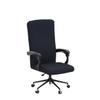 Elastic Computer Chair Cover with Durable Zipper - Protective Removable Washable Universal Office Desk Chair Seat Slip Cover - Stretchy Soft Anti-dust Desk Chair Seat Protector for Dogs, Cats, Pets view 4