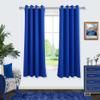 Mrs.Naturall Royal Blue Curtains for Toddler Boys Bedroom Blackout Gamer Curtains for Boys Room 2 Panel Sets,63 Inch Length view 1